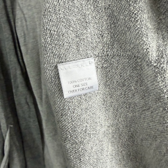 Krista Larson Duster Cardigan Jacket One Size Gray Lagenlook Artsy Fall. - Picture 5 of 6